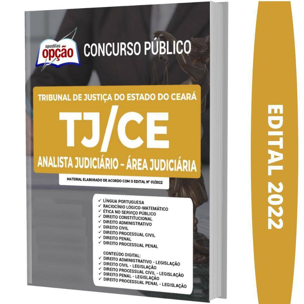 Apostila Tj Ce - Analista - Área Judiciária