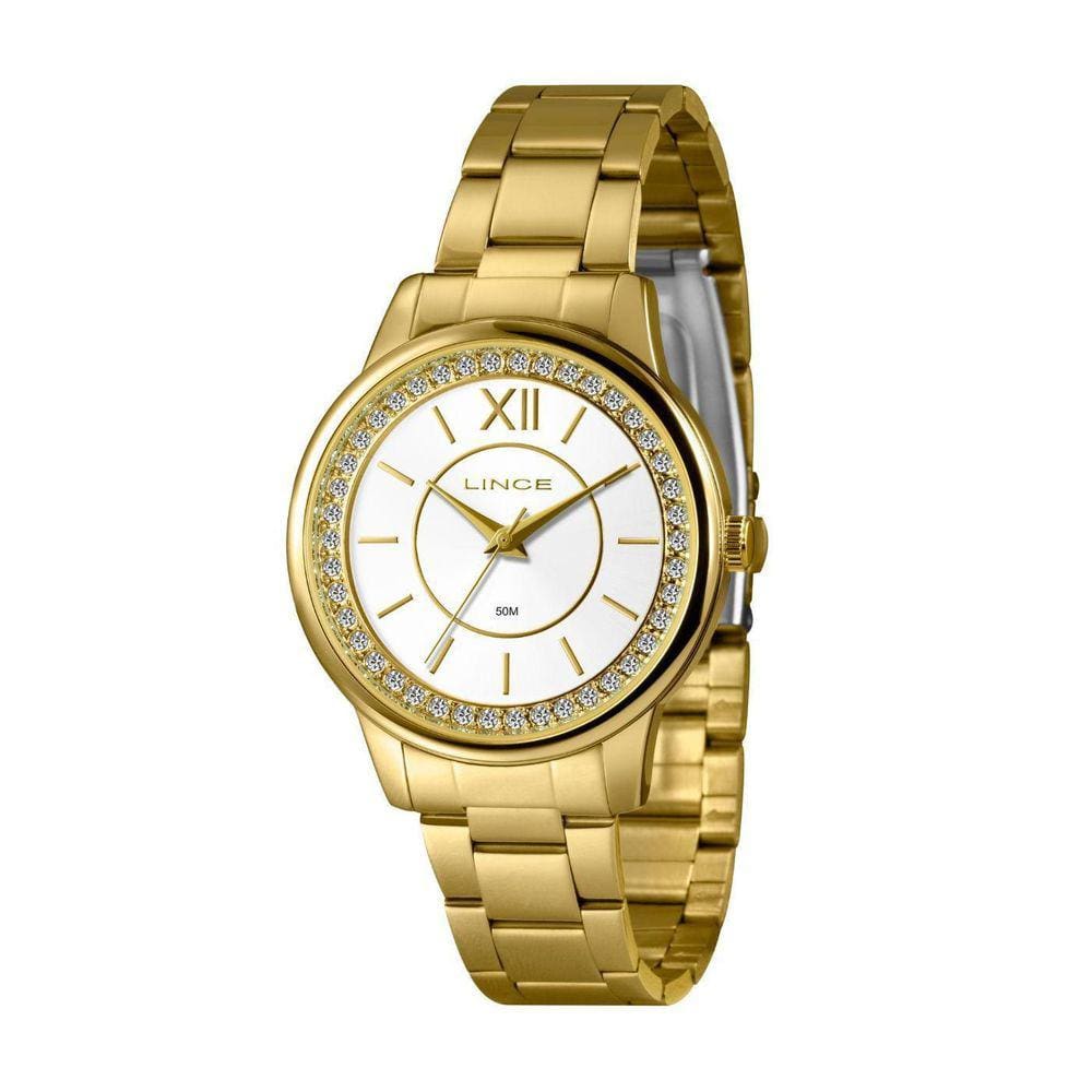 Relógio Lince Lrgj158L40 B3Kx Feminino Dourado