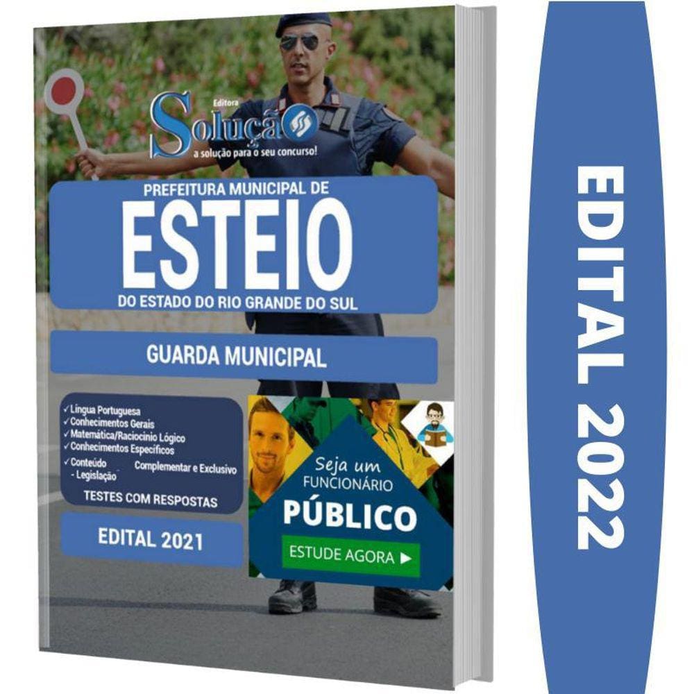 Apostila Prefeitura Esteio Rs - Guarda Municipal