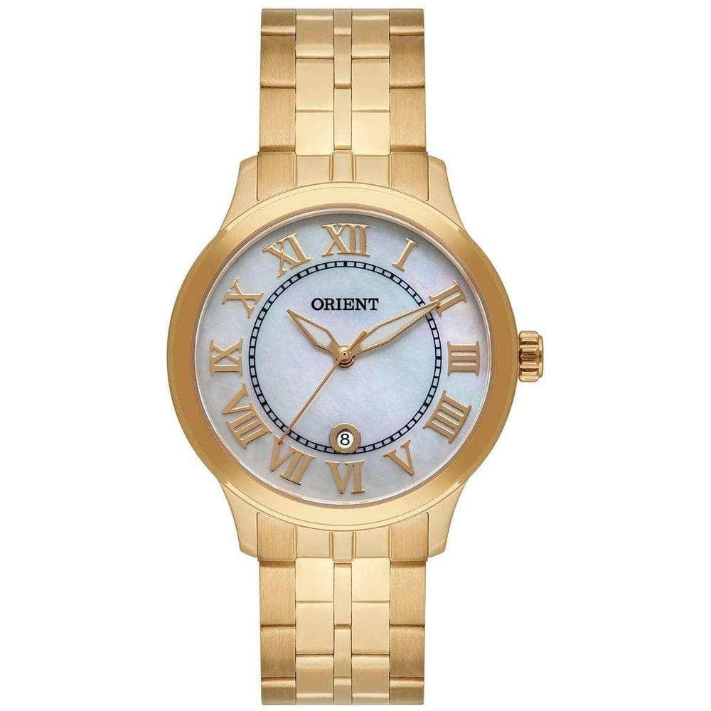 Relógio Feminino Orient Fgss1234 B3Kx Casual Dourado
