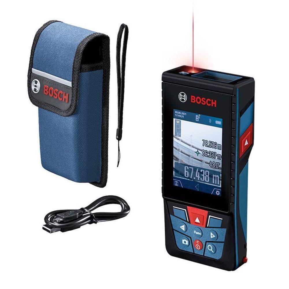 Trena Laser Glm 150-27 C Alcance 150M Com Bluetooth - Bosch