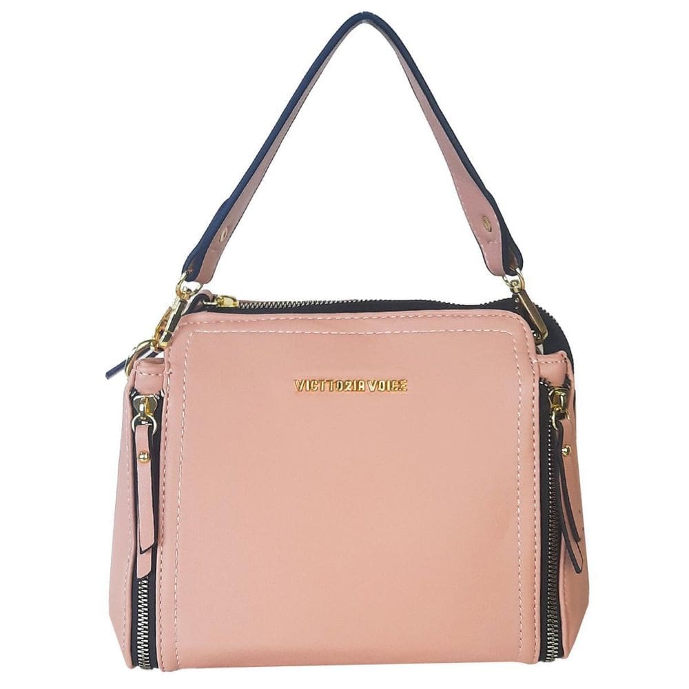 Bolsa Feminina Transversal De Mão Penélope Casual Linda Rosa