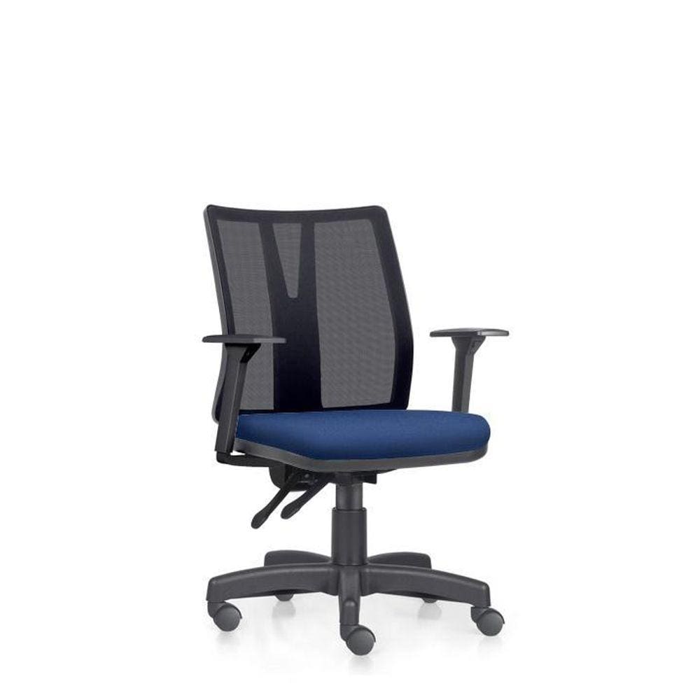 Cadeira Addit Ergonômica Nr17 Back System Crepe Azul