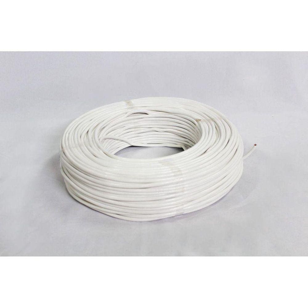 Fio Eletrico 2,5 Mm 25 Metros Branco