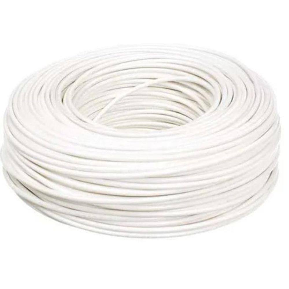 Cabo Flexível 2,5 Mm 80 Metros Branco