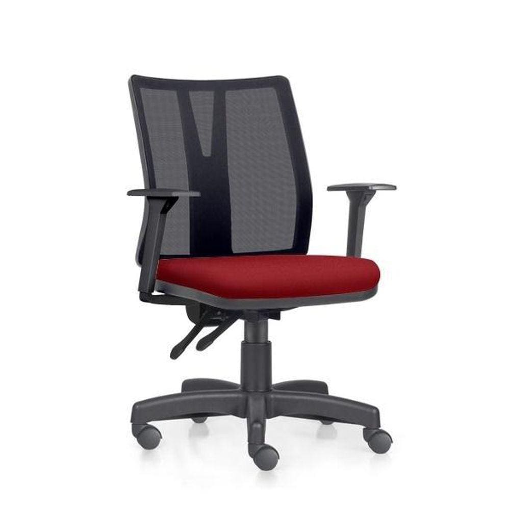 Cadeira Addit Ergonômica 4124 Nr17 Da Abnt Regulagem Braço