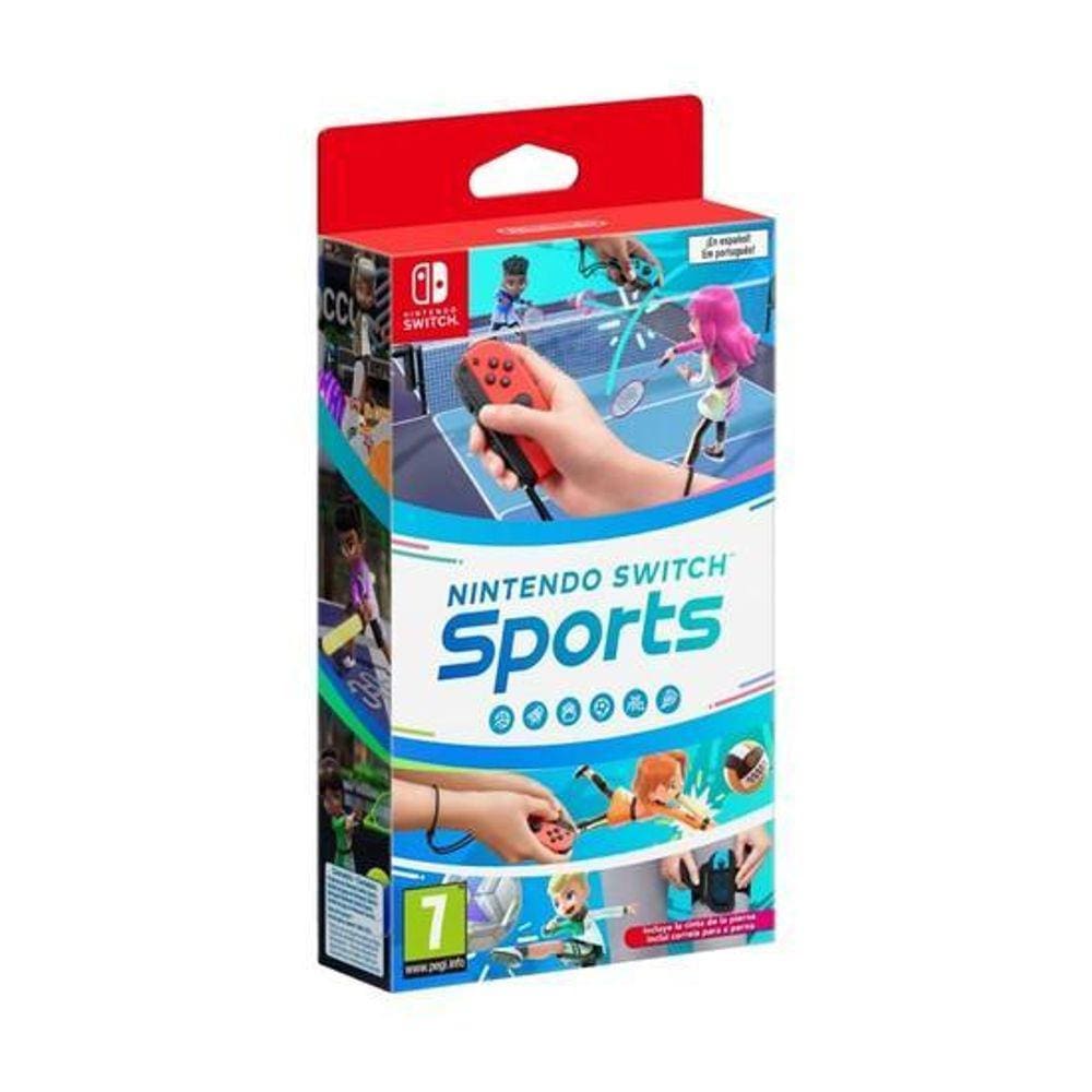 Jogo Nintendo Switch Sports + Cinta Para Perna