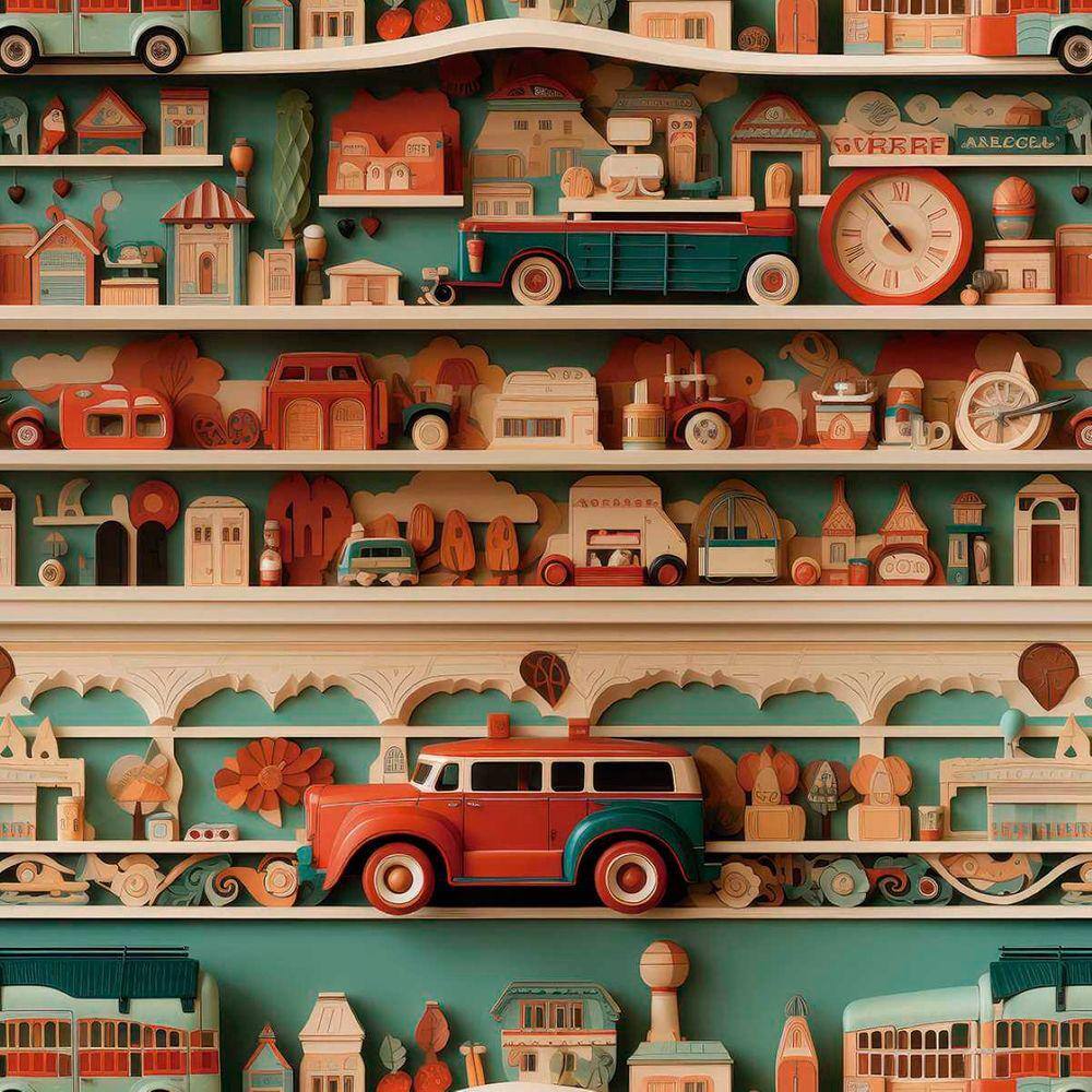 Papel de Parede Auto Colante Infantil Colorido Rosê delicado Quarto Menina Bebê Decorado 3m