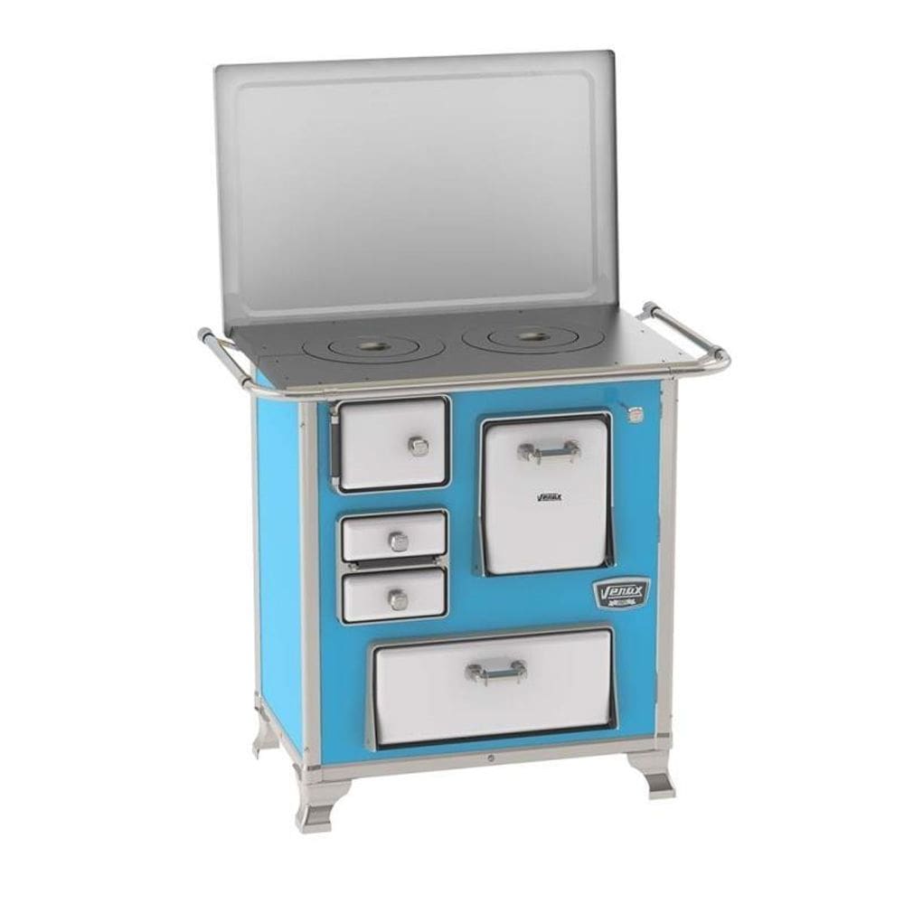 Fogao a Lenha N 0 Gab Classic Azul com Tampa