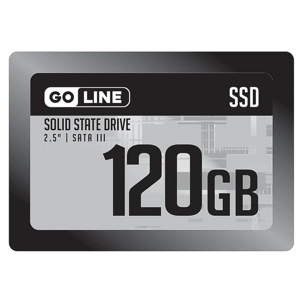 SSD Goline 120GB Preto SATA 3.0 2.5" GL120SSD