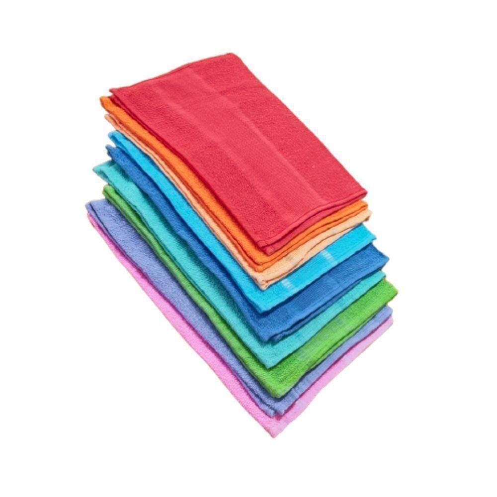 Kit 9 Toalhas Pano Lavabo Para Bordado Ponto Cruz Patchwork