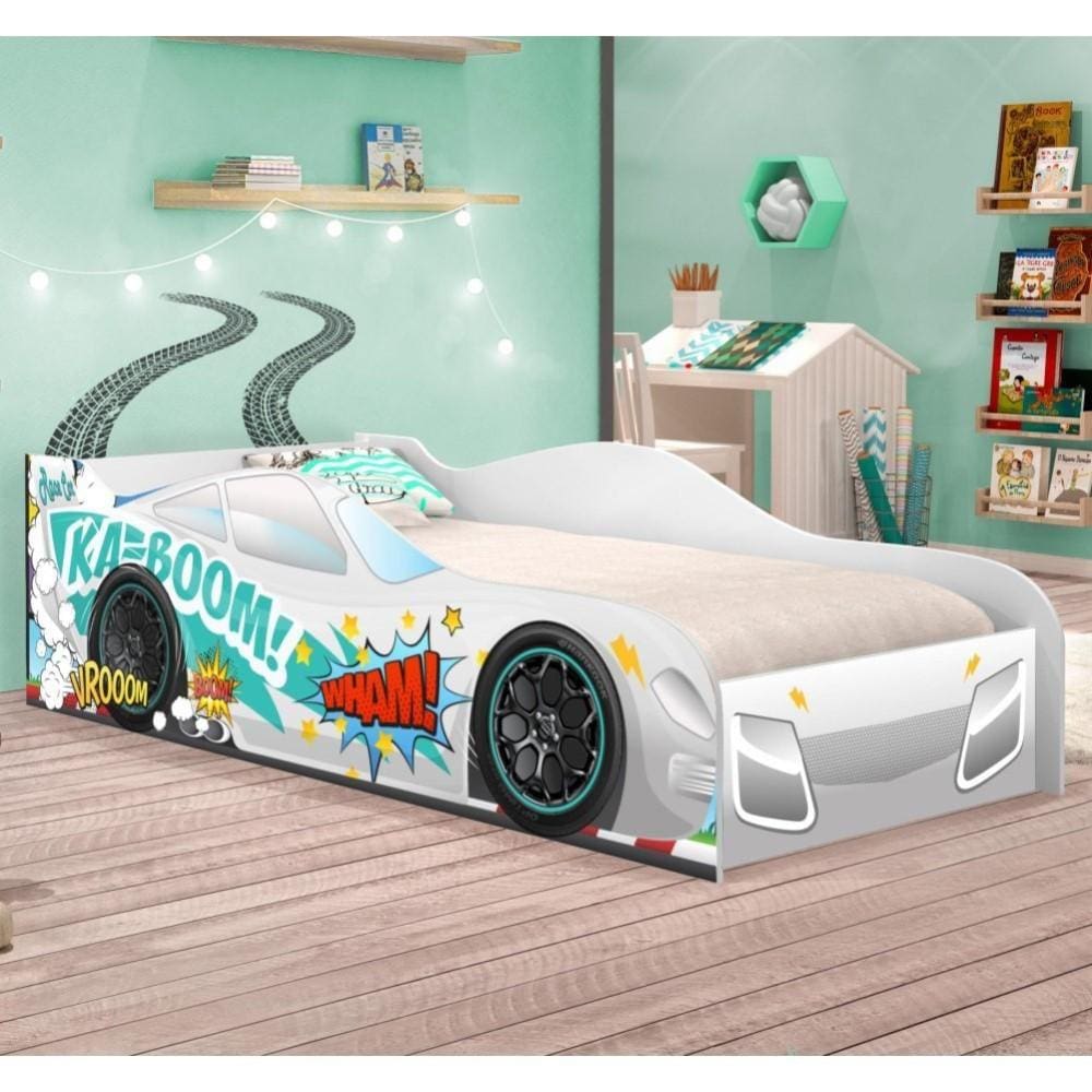 Cama Carro Kaboom Solteiro