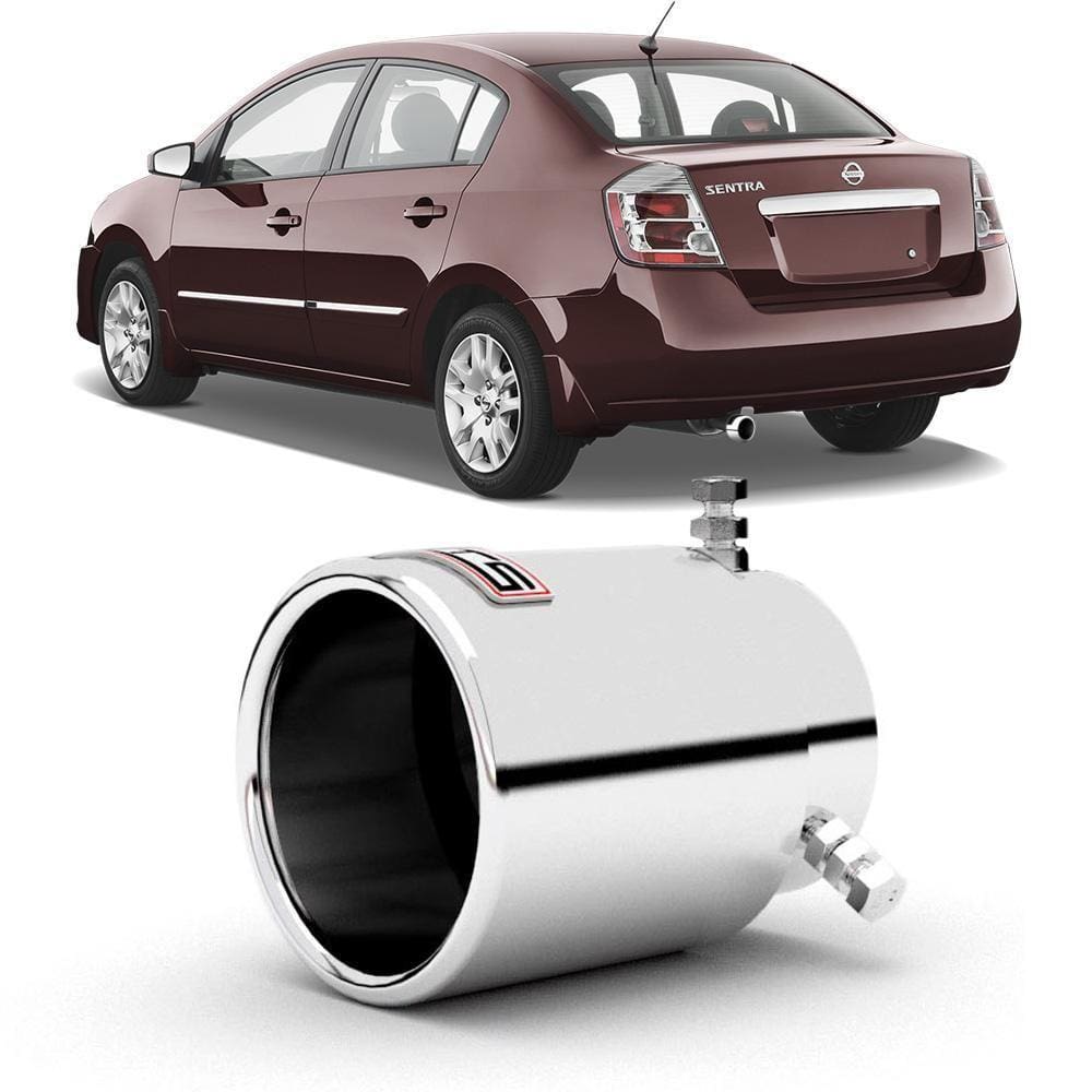 Ponteira Para Escapamento Nissan Sentra Até 2013 Outs Parts