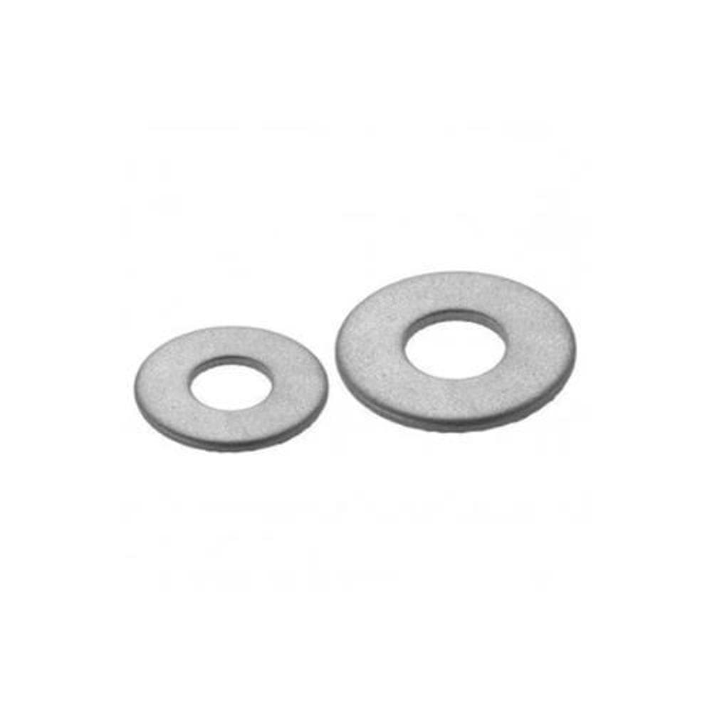 Arruela Lisa Zincada 1/4” Pacote com 20 Peças - Worker