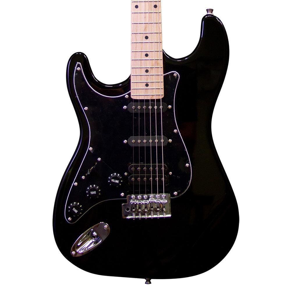 Guitarra Stratocaster Waldman St-211L Canhota Bbk
