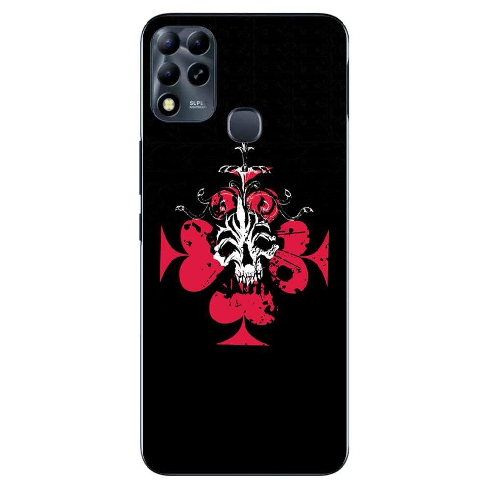 Capa Adesivo Skin008 Verso Para Infinix Hot 11 Play