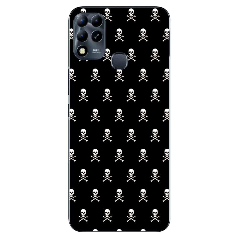 Capa Adesivo Skin201 Verso Para Infinix Hot 11 Play