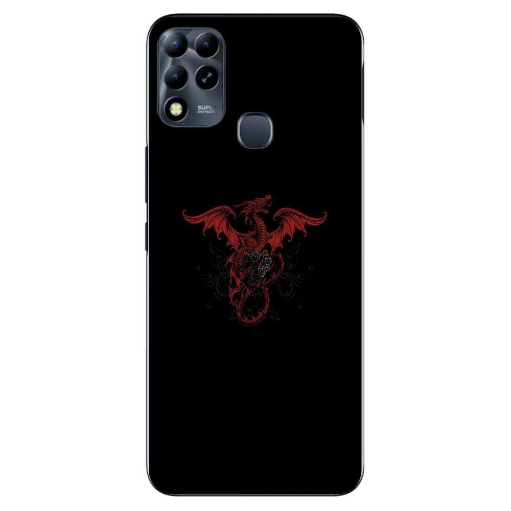 Capa Adesivo Skin255 Verso Para Infinix Hot 11 Play