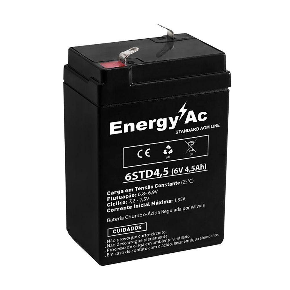 Mono. Estac.Vrla-Agm T1 6Std4.5 6V 4.5Ah/20H (04)