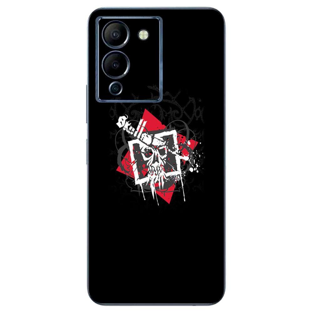 Capa Adesivo Skin015 Verso Para Infinix Note 12 G96