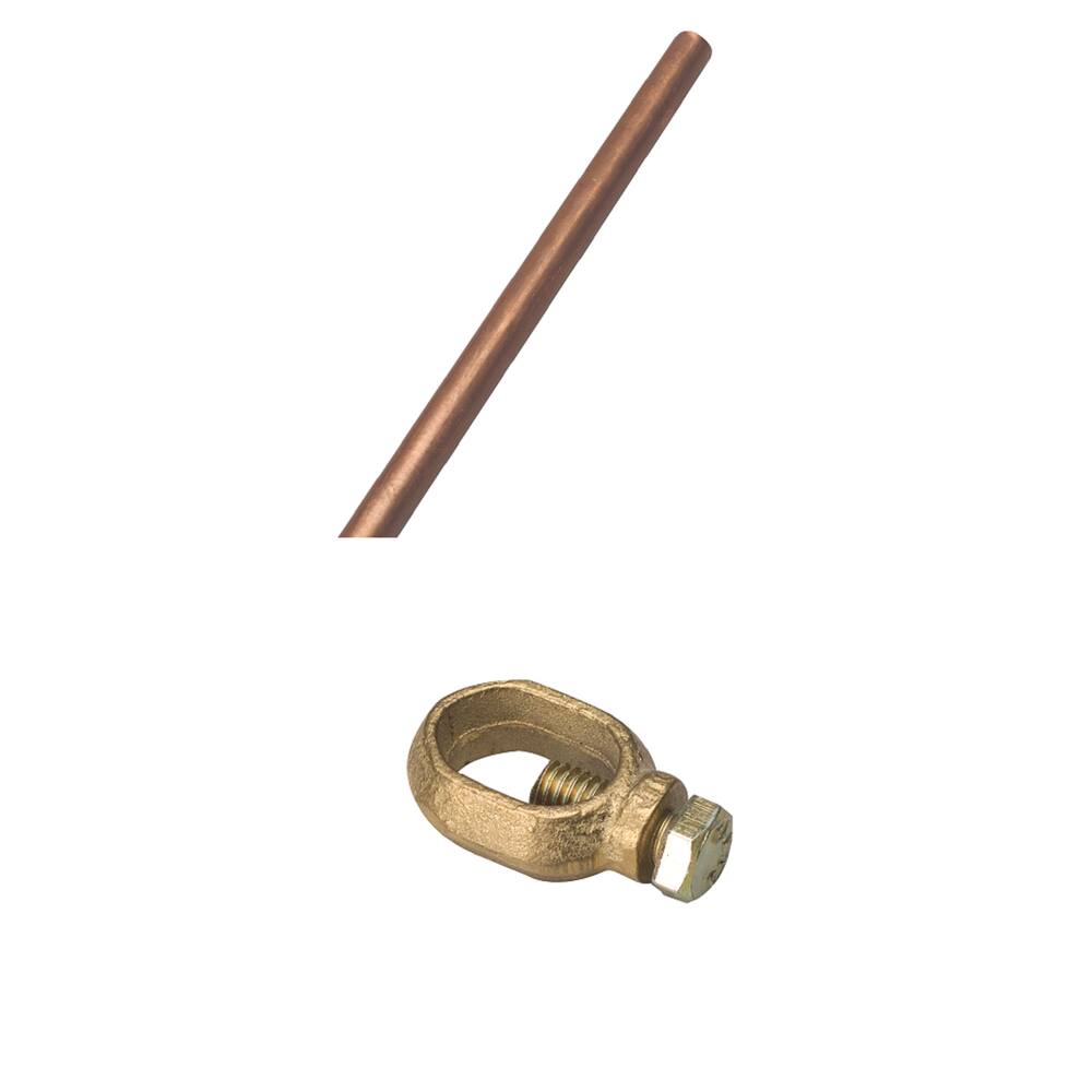 Kit 07 Haste Com Conector Aterramento Cerca Eletrica Rural Zebu