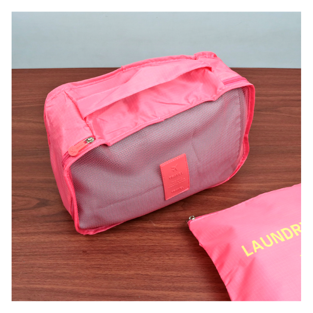 Kit Organizador Para Malas De Poliéster 6 Peças