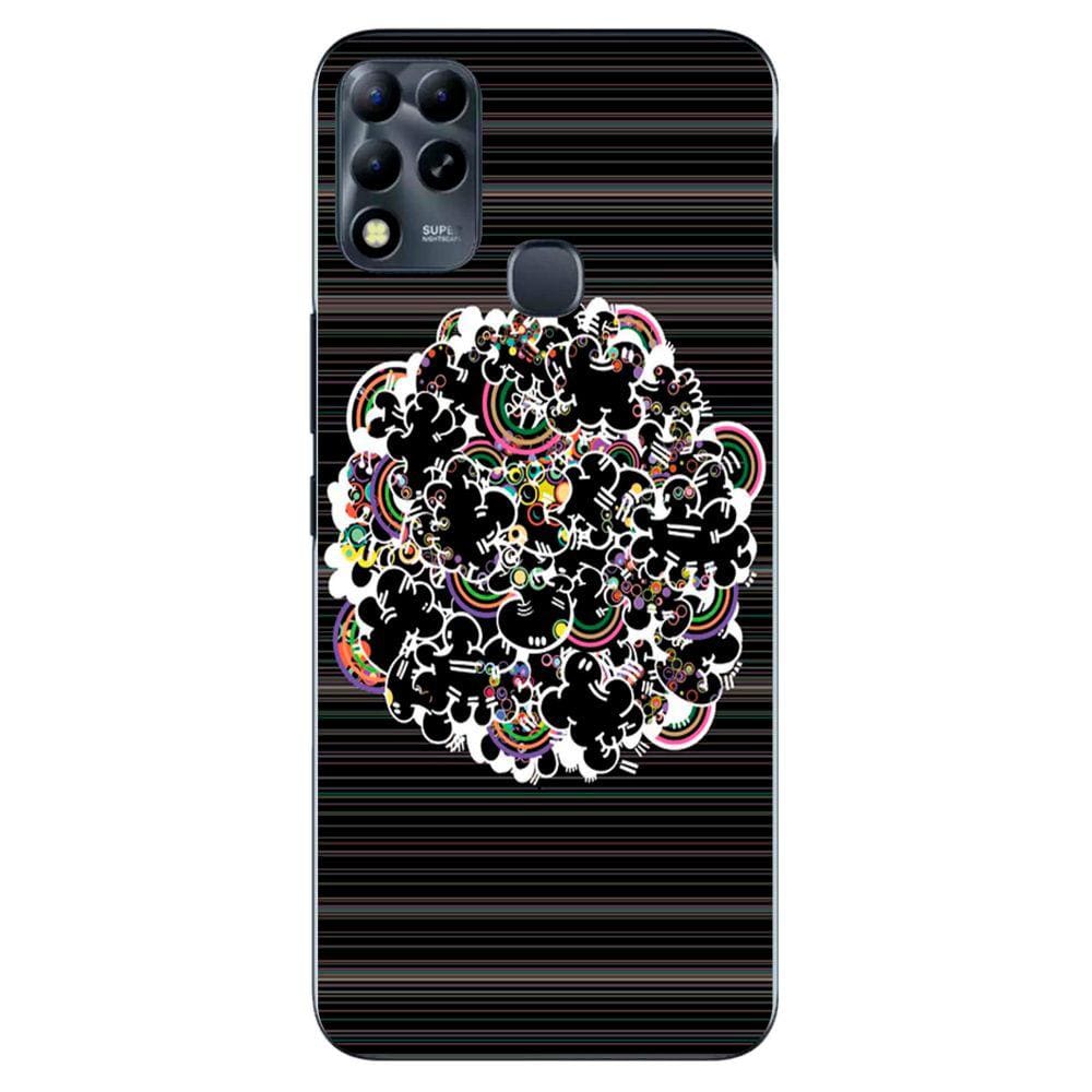 Capa Adesivo Skin110 Verso Para Infinix Hot 11 Play