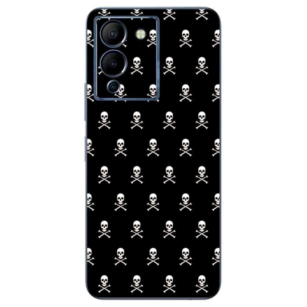 Capa Adesivo Skin201 Verso Para Infinix Note 12 G96