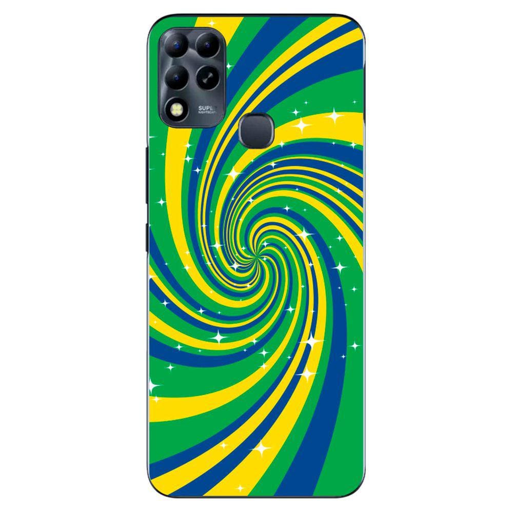 Capa Adesivo Skin360 Verso Para Infinix Hot 11 Play
