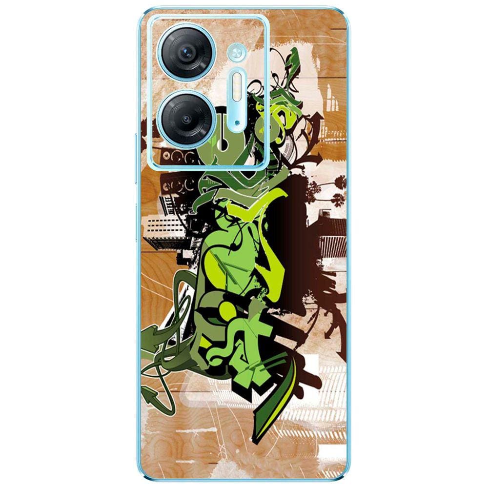 Capa Adesivo Skin072 Verso Para Infinix Hot 30 5G 2023