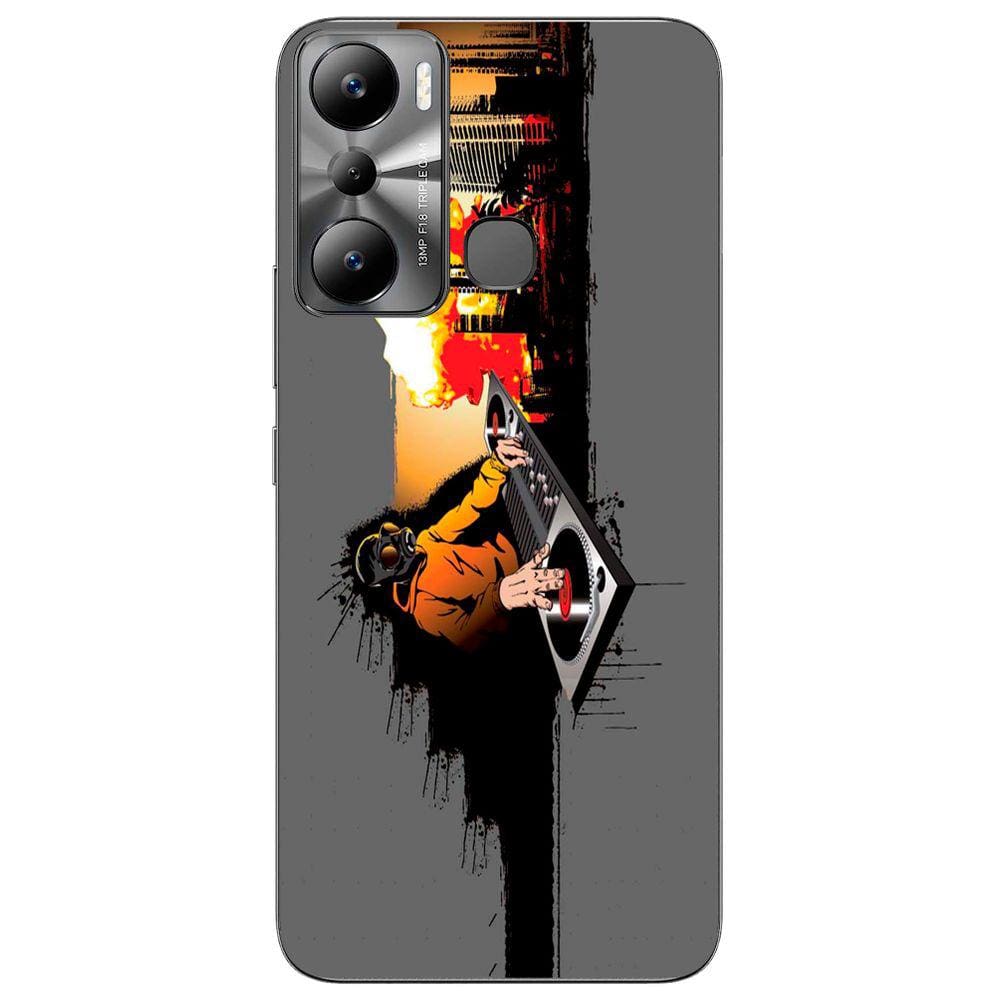 Capa Adesivo Skin264 Verso Para Infinix Hot 20i (X665E)