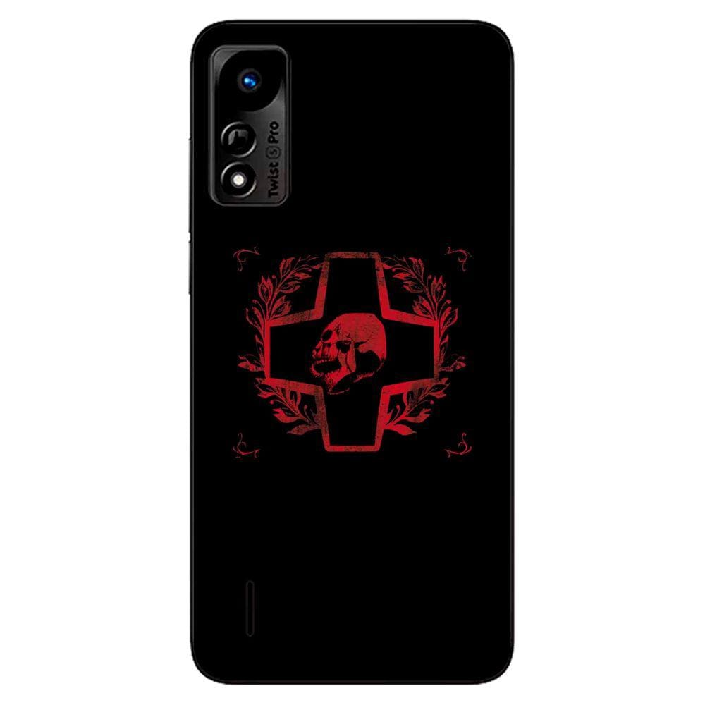 Capa Adesivo Skin023 Verso Para Positivo Twist 5 Pro S640
