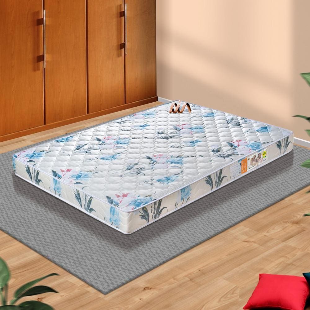 Colchão de Casal Macio - 138x188x16 - Branco