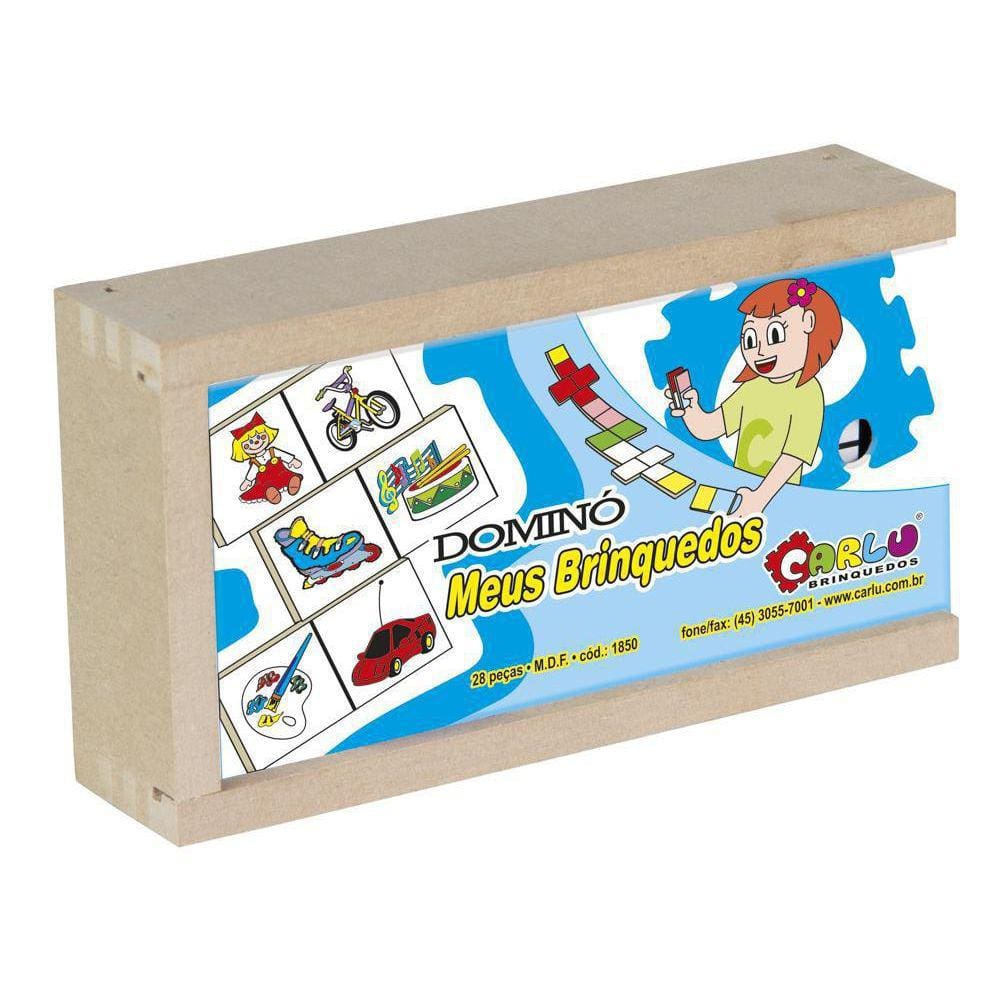 Dominó Educativo Meus Brinquedos