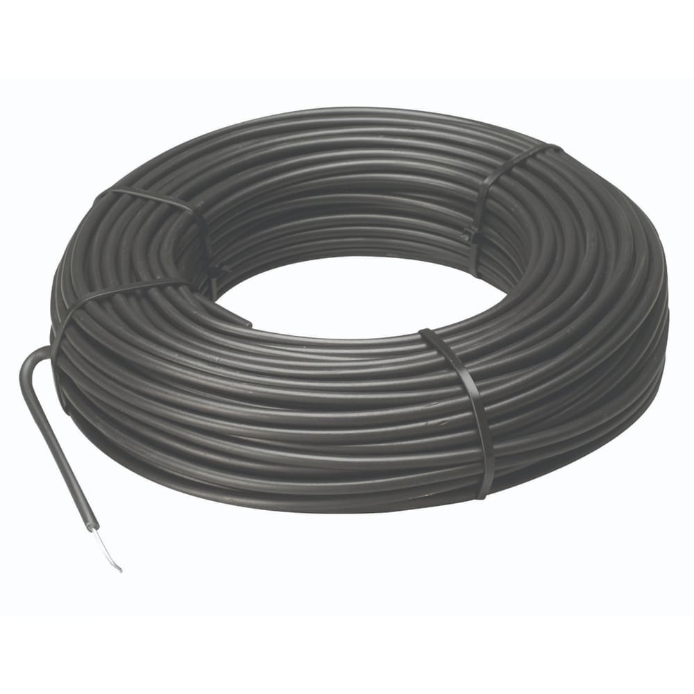 50 Mt Cabo Subterraneo 6Mm/1,6Mm 60Kv Para Cerca Eletrica Zebu 3539-4 Altamente Isolado