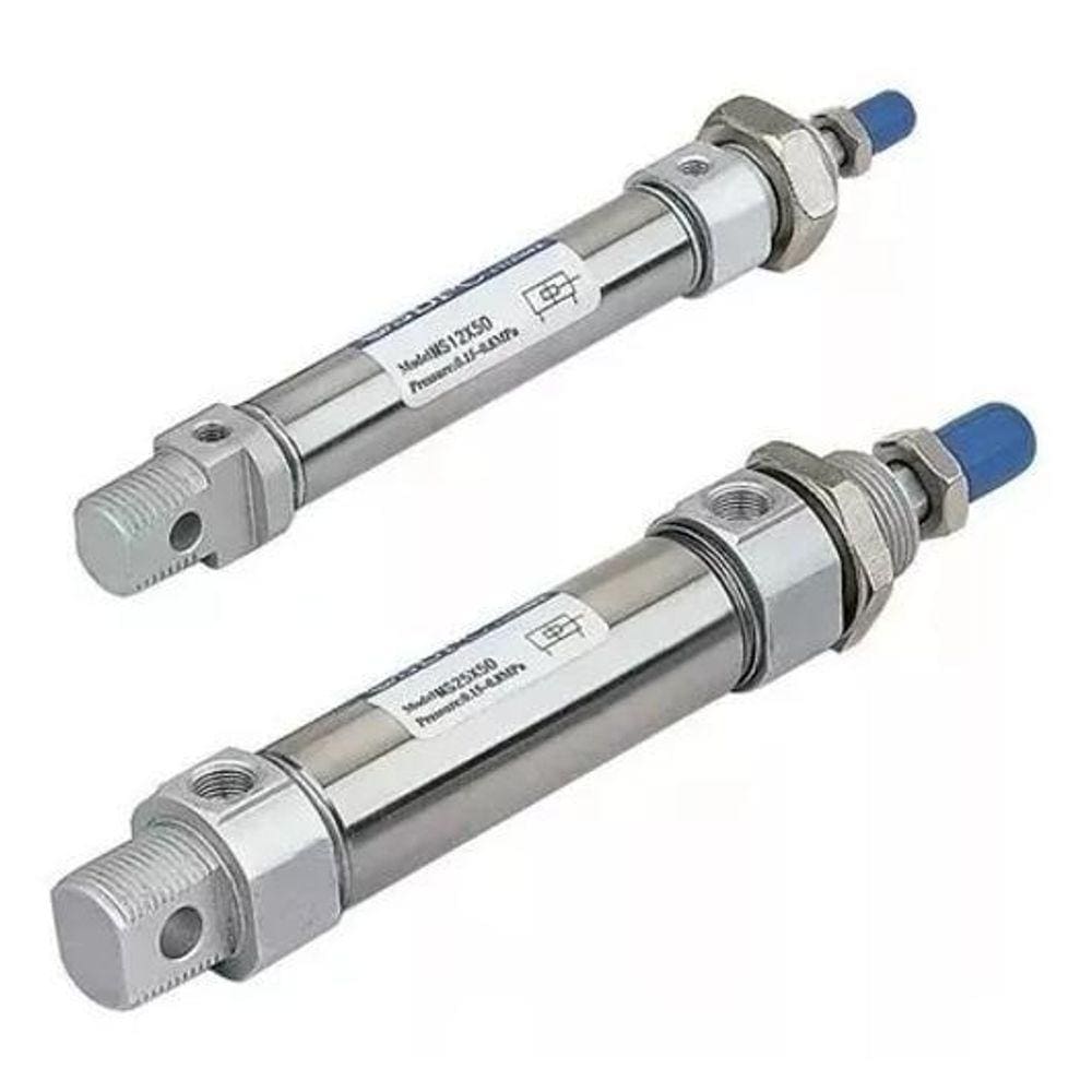 Cilindro Pneumático Mini ISO 6432 MA25x80 -  Marca