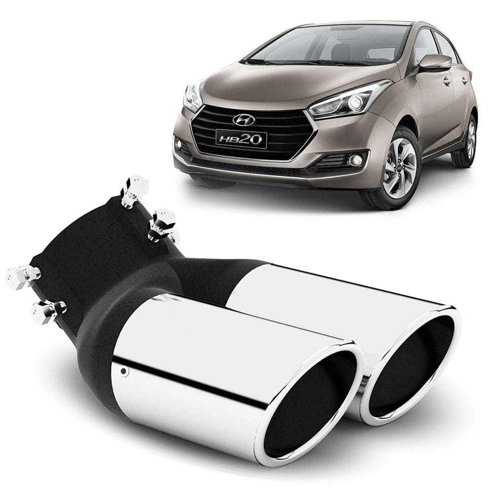 Ponteira De Escapamento Hyundai Hb20 2013 Até 2023 Classic