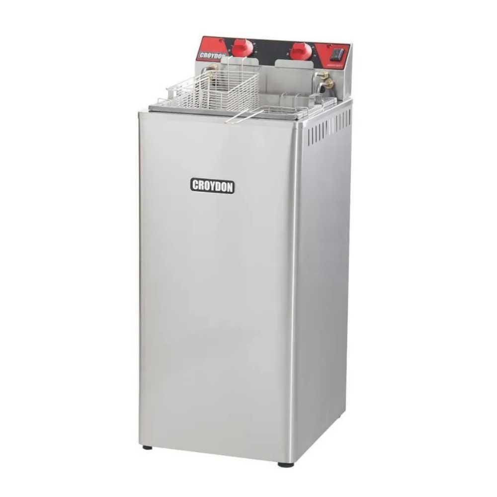 Fritador Elétrico Gabinete 15 Litros 8000W Zona Fria FZ28 220V - Croydon