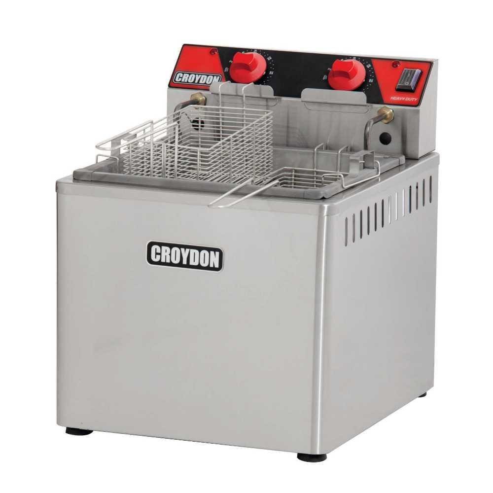 Fritador Elétrico de Mesa 15 Litros 8000W Zona Fria FZM8 220V - Croydon