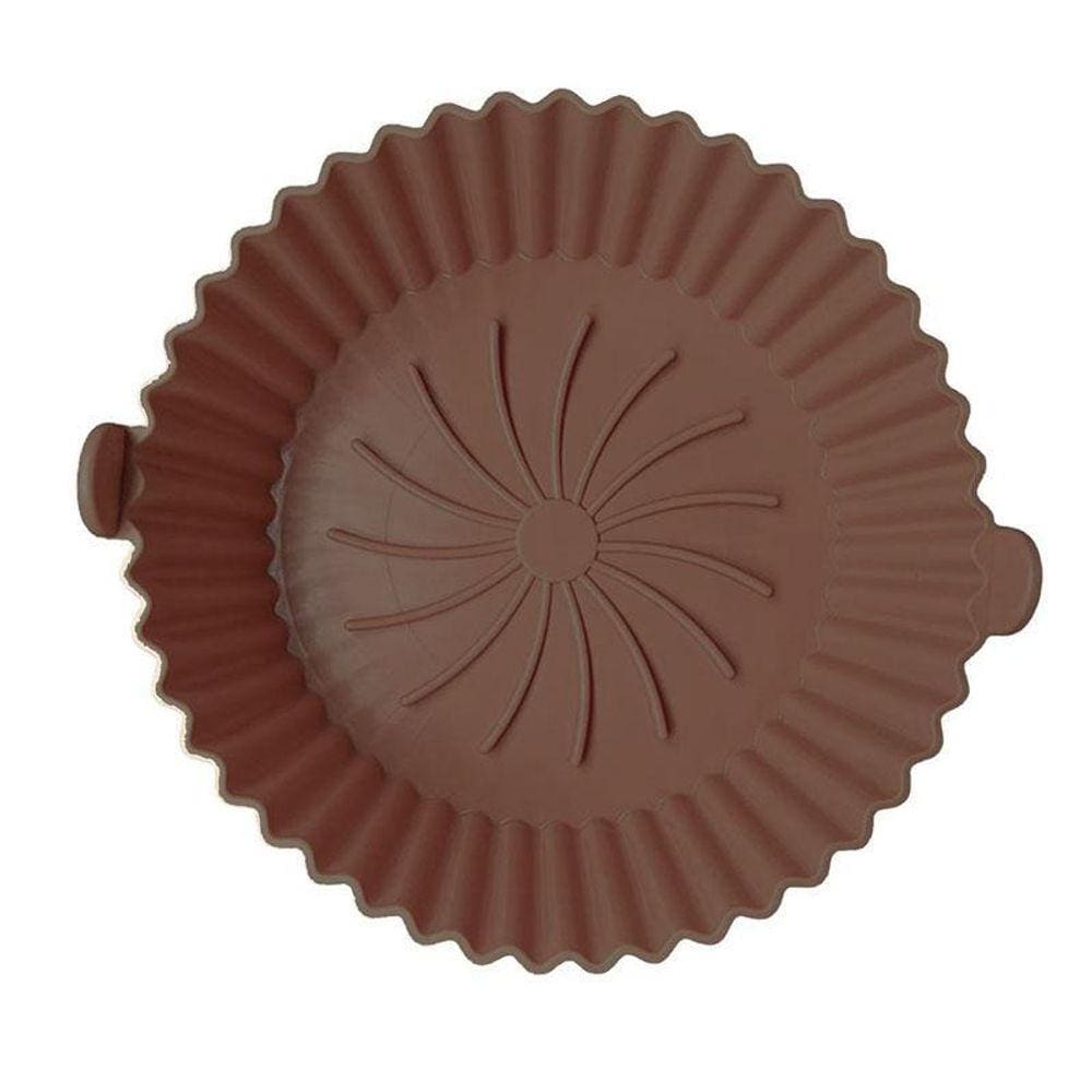 Forma Cesta Silicone Para Air Fryer 16Cmx6Cm