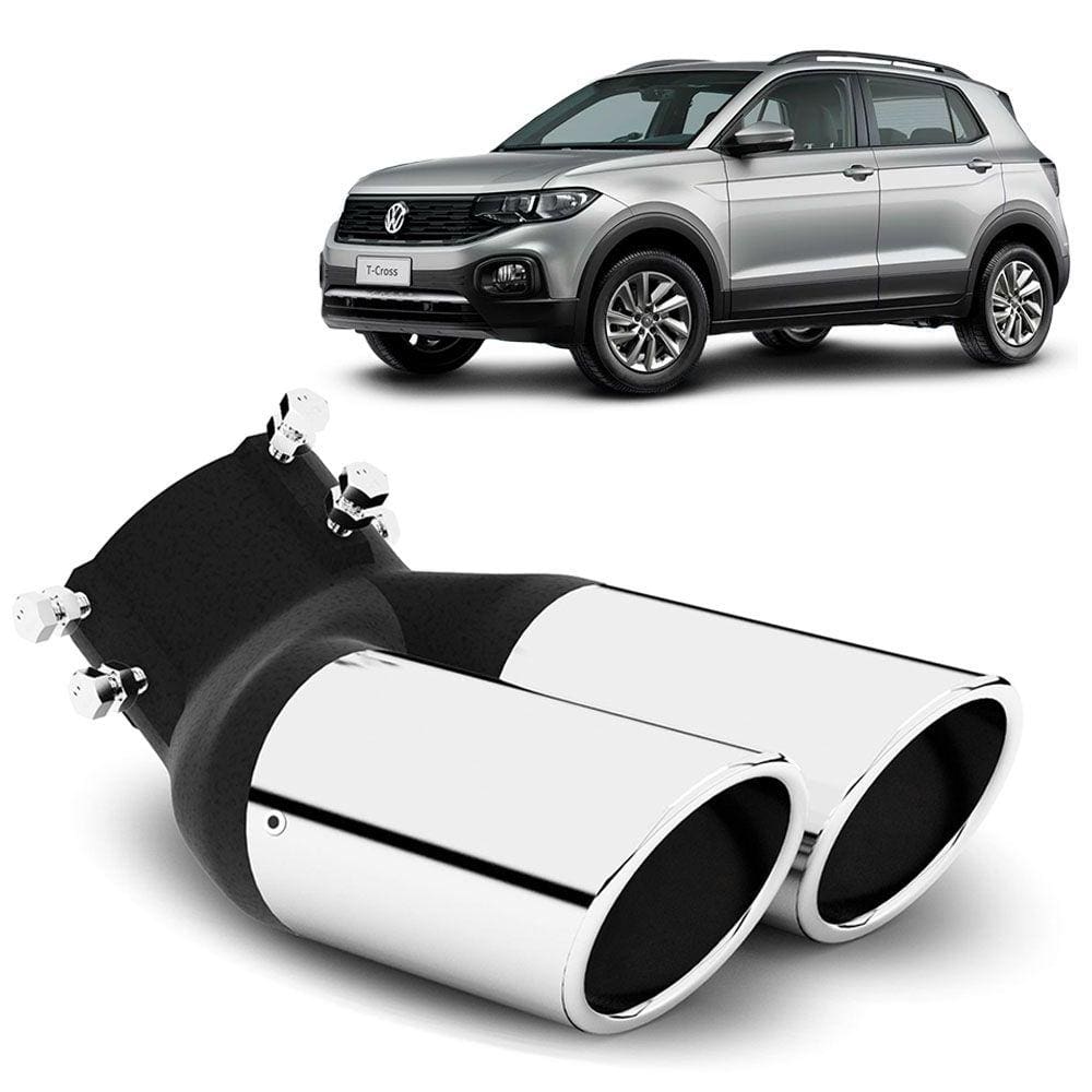Ponteira De Escapamento Volkswagen T-Cross 2019 Até 2023 Classic