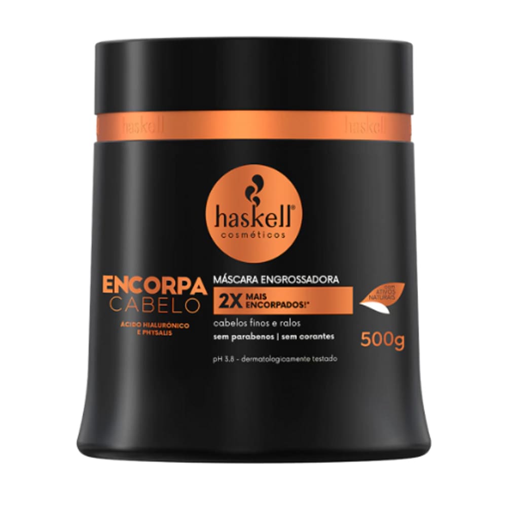 Máscara Haskell Engrossadora Encorpa Cabelo 500g
