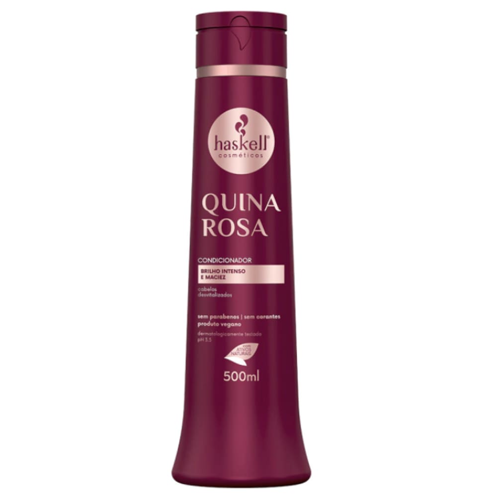 condicionador Haskell Quina Rosa 500ml