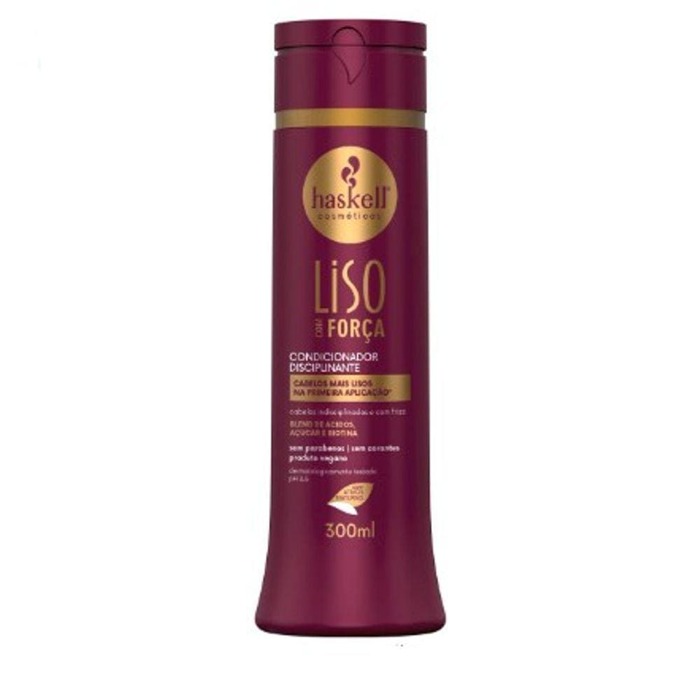 Condicionador Liso com Força, Haskell 300ml