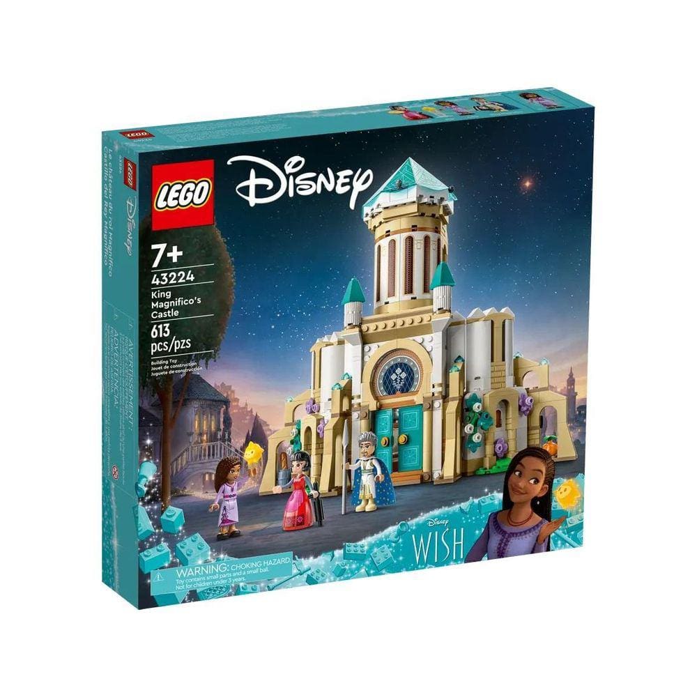 Lego 43224 Castelo do Rei Magnífico Disney 613 Peças