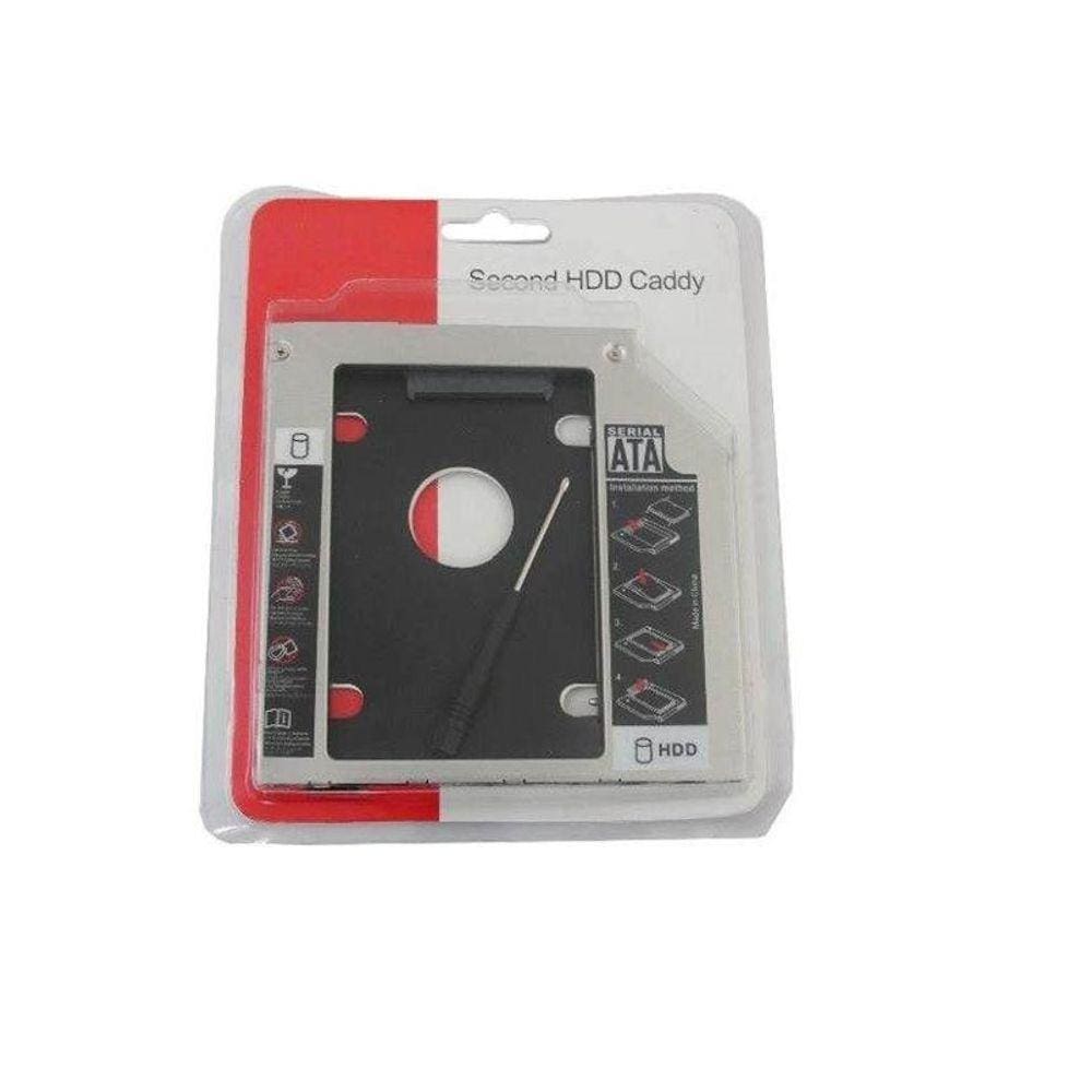 Case Adaptador Universal 9.5mm - Segundo Hd Ssd Sata No Note
