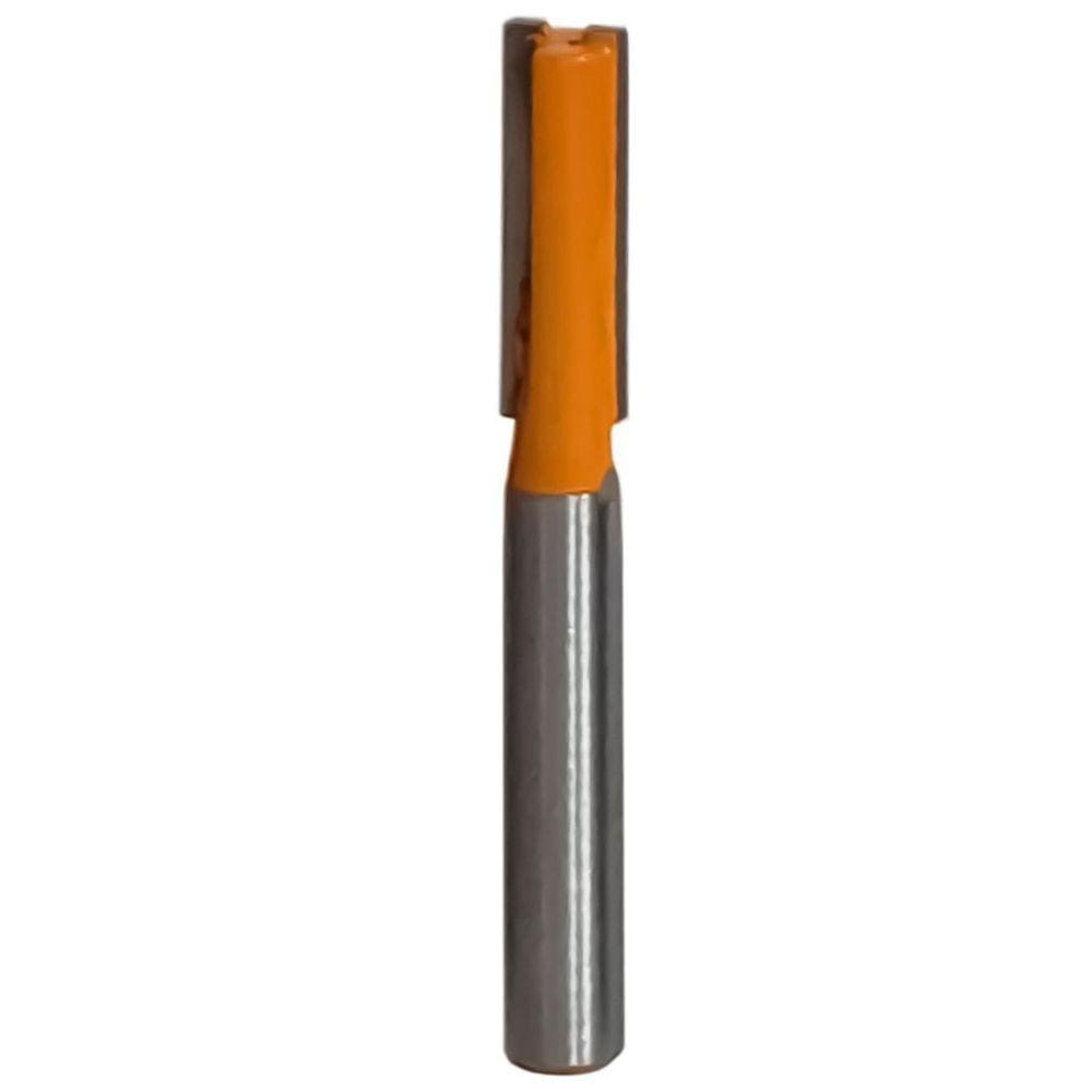 Fresa Reta Paralela 6Mm X 6Mm Metal Duro Para Tupia Madeira