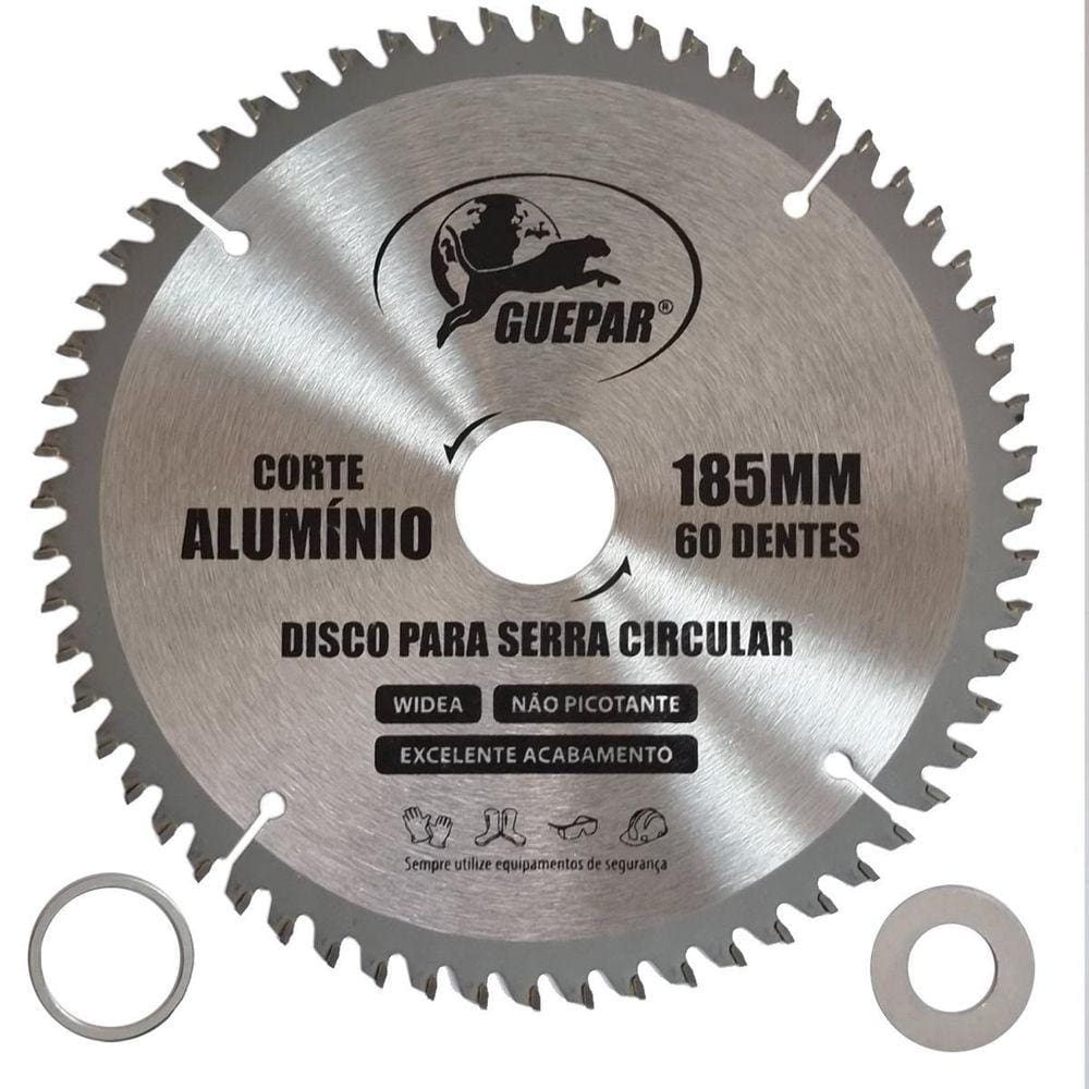 Disco Lâmina De Serra Circular 185Mm Para Alumínio 60 Dentes