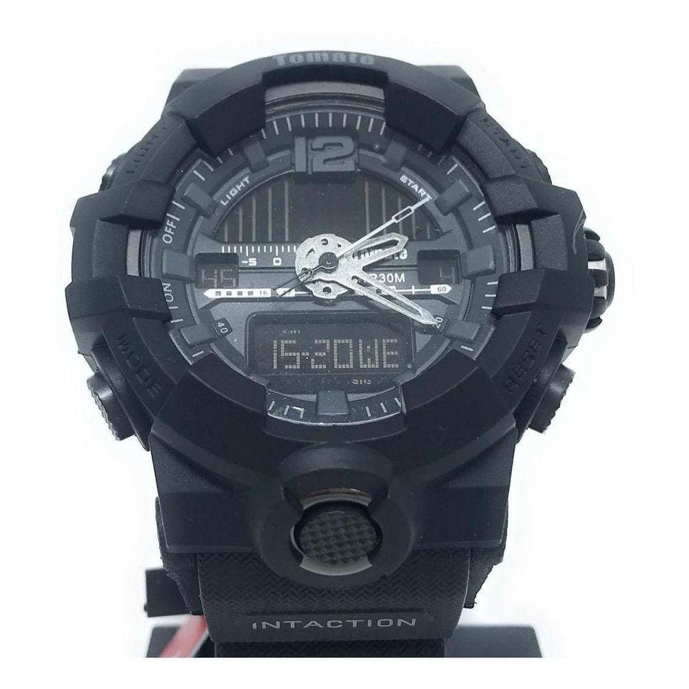 Relógio Masculino Tomate MTX-003 LCD Alarme À Prova D`água