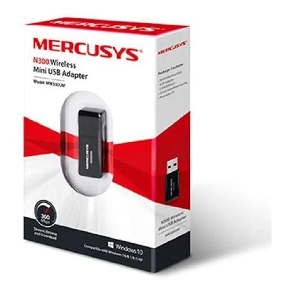 Adaptador Wifi Mercusys Mw300Um 300Mbps